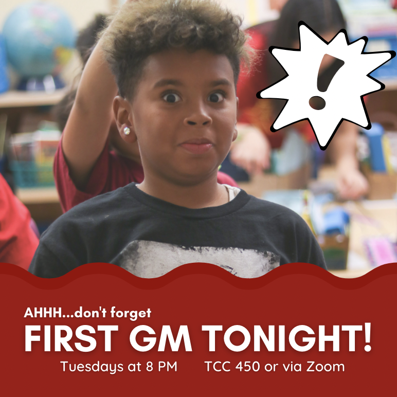 First General Meeting Annoucment